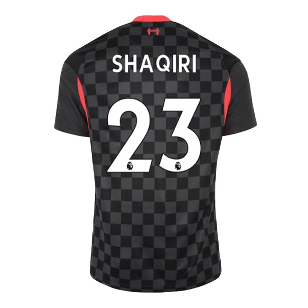 Camiseta Liverpool NO.23 Shaqiri 3ª 2020-2021 Negro